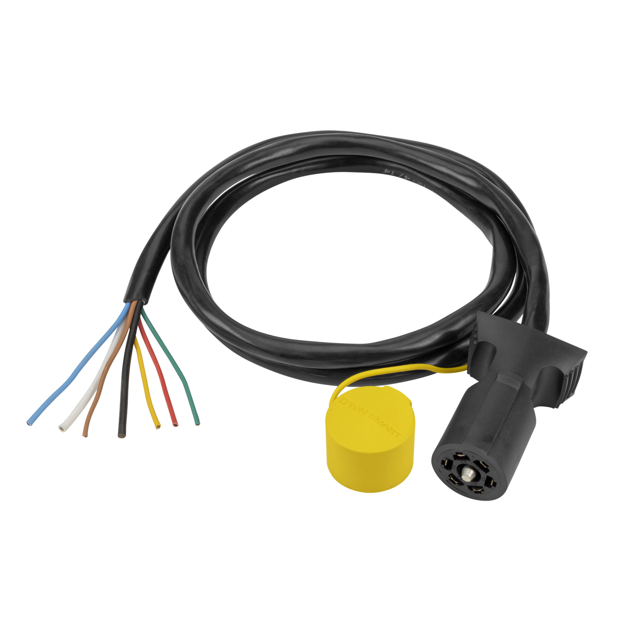 TowSmart, ConnectorTrailer End 7Blade Jacket CableTester72in., Connection Location Trailer Side, Model# 9566